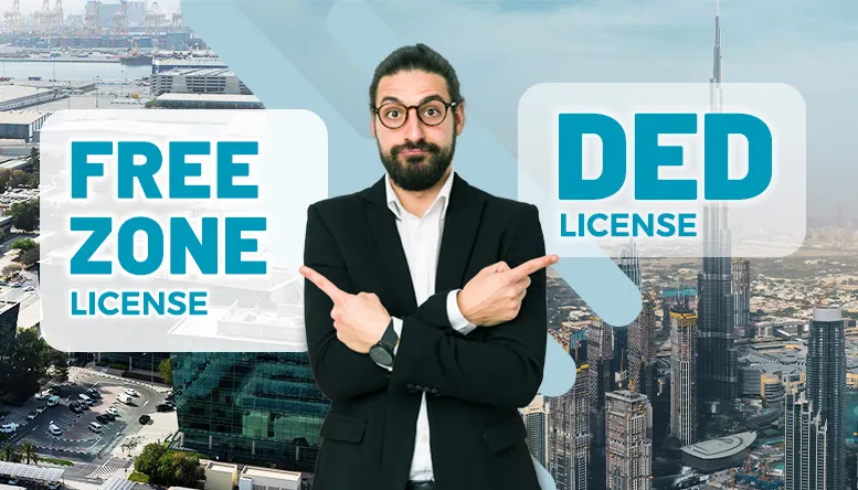 DED License vs Free Zone License