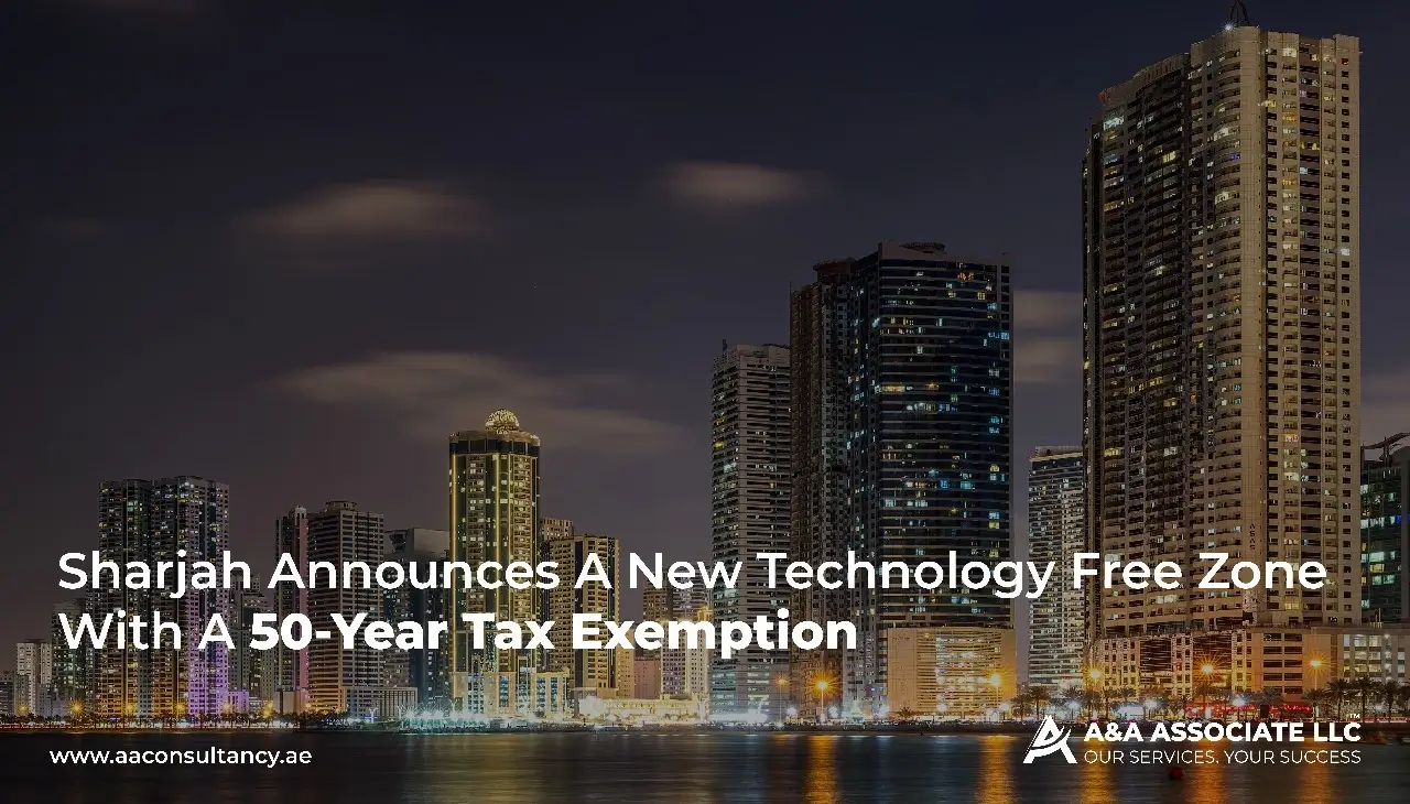 Sharjah Announces a New Technology Free Zone (COMTECH) With a 50-year Tax Exemption.