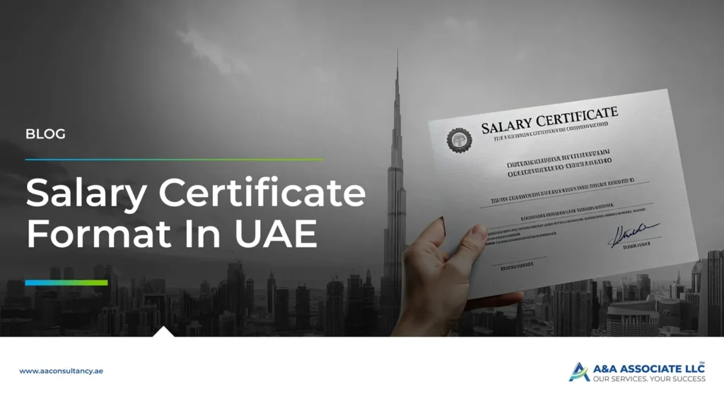 Salary Certificate Format Blog Image